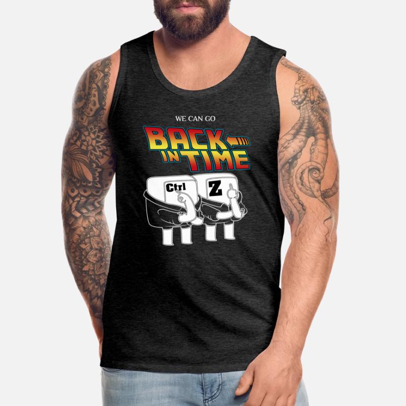 PC Computer Hacker Nerd Informatiker Geek Admin Männer Premium Bio Tank Top