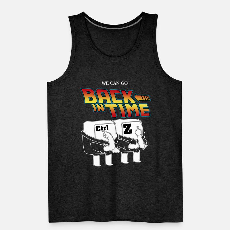 PC Computer Hacker Nerd Informatiker Geek Admin Männer Premium Bio Tank Top