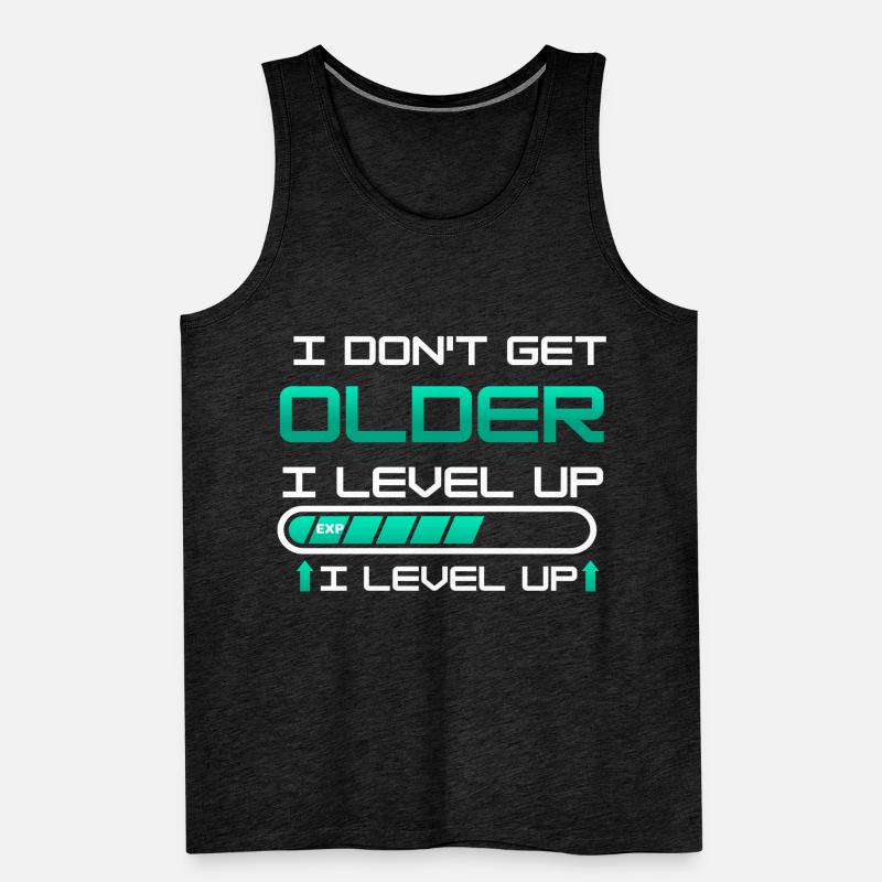 Gaming Controller Videospiel Gamer Spruch Geschenk Männer Premium Bio Tank Top