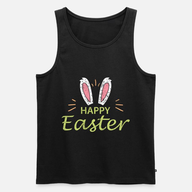 Easter Easter - Men's Premium Organic Tank Top - black
