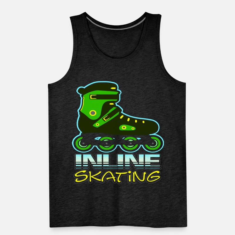 Inline skating Men's Premium Organic Tank Top