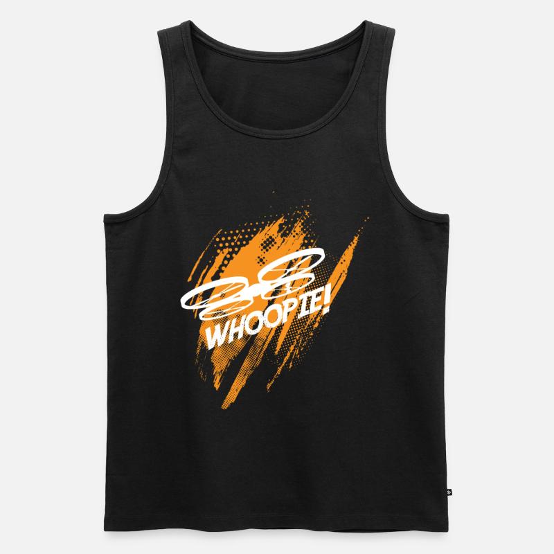 Drohne - Männer Premium Bio Tank Top - Schwarz