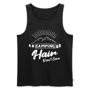 Lustiger Spruch Geschenke Witzig Lustige Sprüche - Männer Premium Bio Tank Top - Schwarz - Vorne - Michal (187cm)