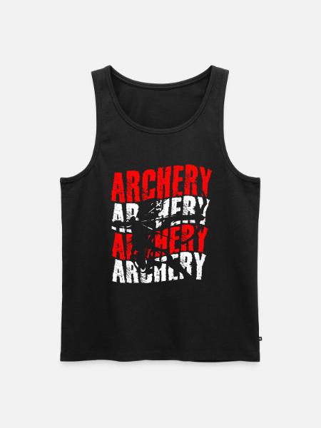 Archery archery for archery - Men's Premium Organic Tank Top - black
