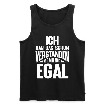 Teenager Geburtstag Weihnachten Sarkasmus Geschenk - Männer Premium Bio Tank Top - Schwarz - Vorne - AI Model Male 178 light (178cm)