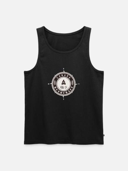 Bushcraft Canada - Men's Premium Organic Tank Top - black