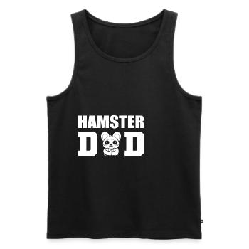 Hamster Dad Wildlife Rehabilitator Poison - Men's Premium Organic Tank Top - black - Front - Michal (187cm)
