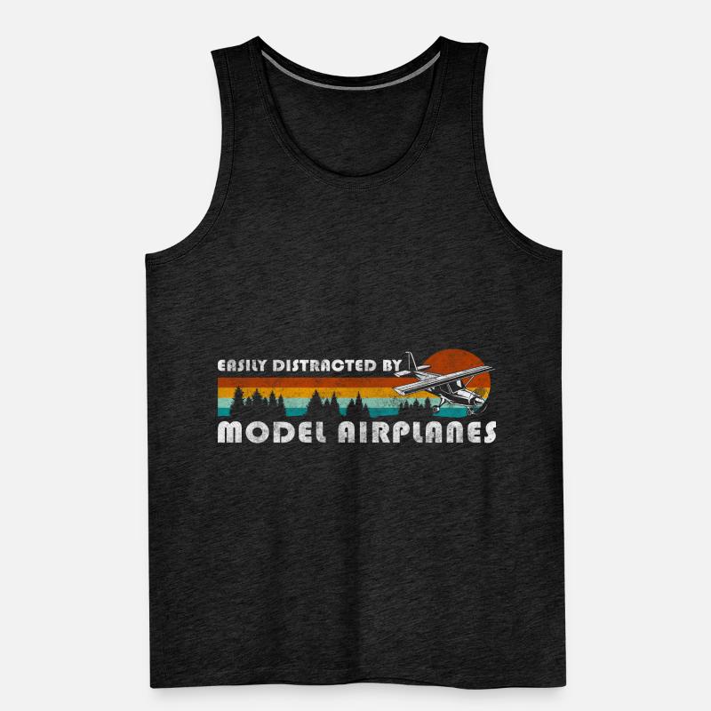 Modellflieger Modell Pilot Testpilot Männer Premium Bio Tank Top