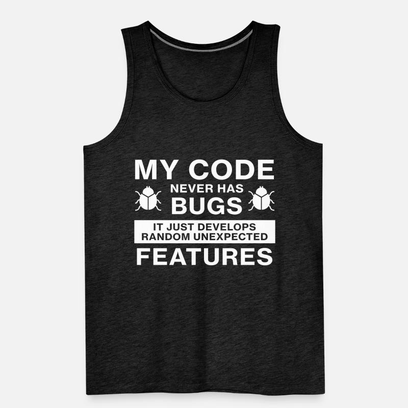 Programmierer Coder Coding Men's Premium Organic Tank Top