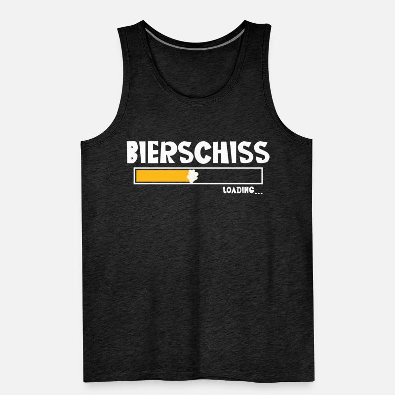 Bierschiss Loading Bier Männer Premium Bio Tank Top