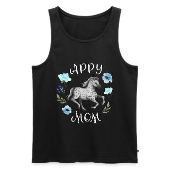 Appaloosa Horse Clothing Appaloosa Mother - Men's Premium Organic Tank Top - black - Front - Michal (187cm)