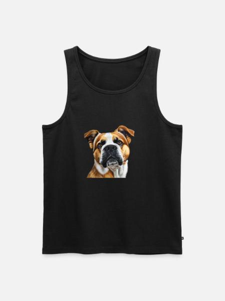 Chien - Débardeur bio Premium Homme - noir