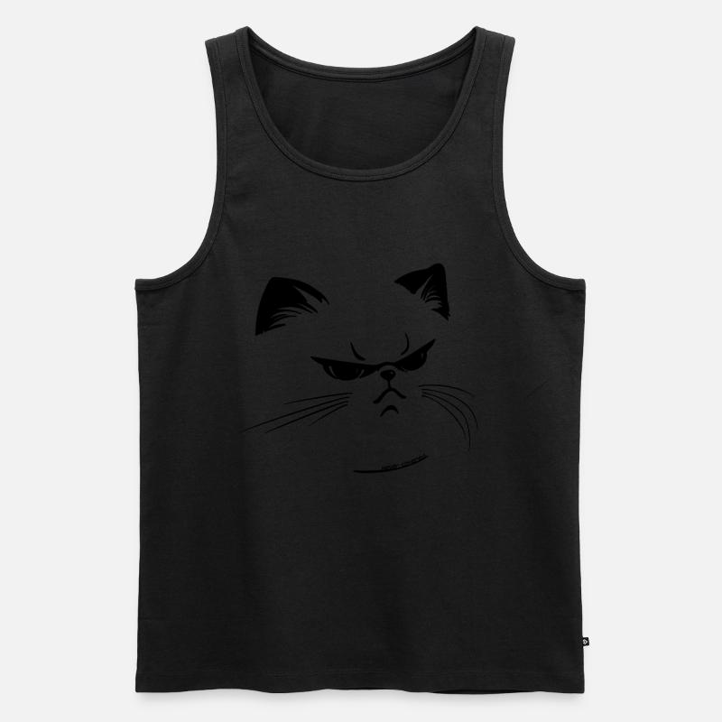Mürrisch oder nicht? - Männer Premium Bio Tank Top - undefined