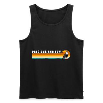 Bird Holiday Nature South America - Men's Premium Organic Tank Top - black - Front - Michal (187cm)