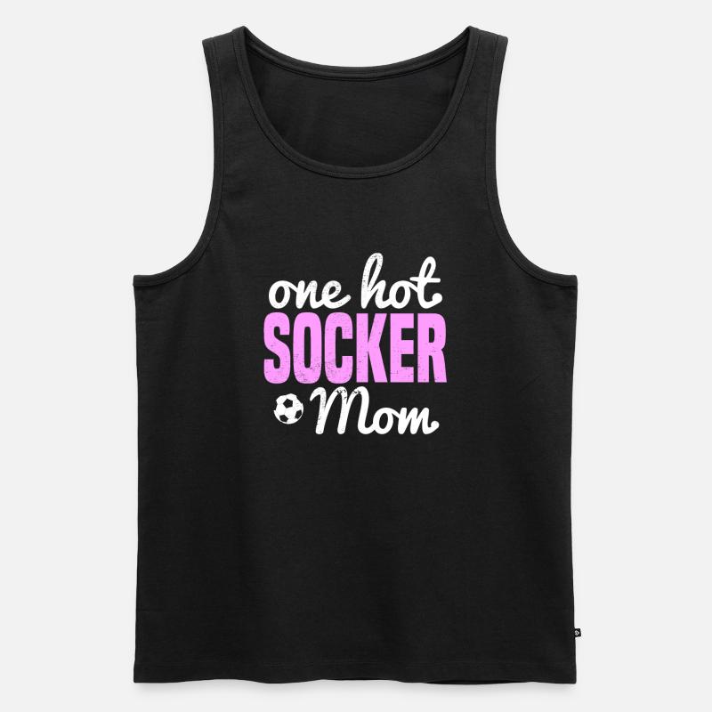 socker mom - Männer Premium Bio Tank Top - Schwarz