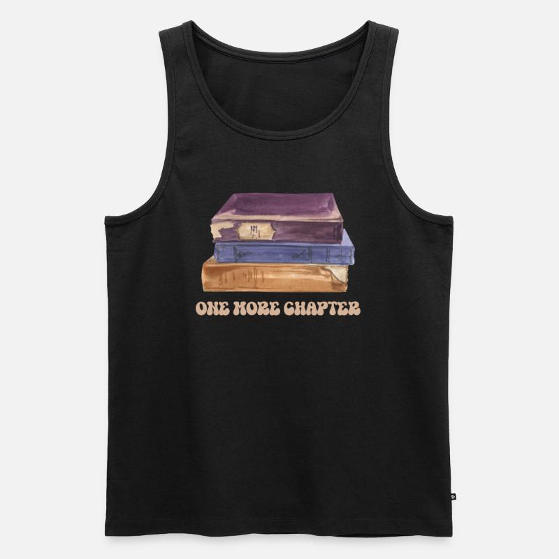 Noch ein Kapitel - Männer Premium Bio Tank Top - Schwarz