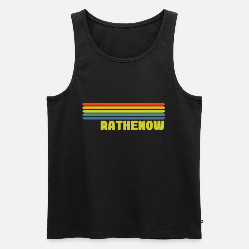 Rathenow - Männer Premium Bio Tank Top - Schwarz