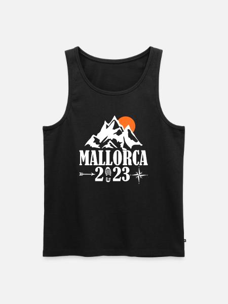 Mallorca 2023 - Männer Premium Bio Tank Top - Schwarz