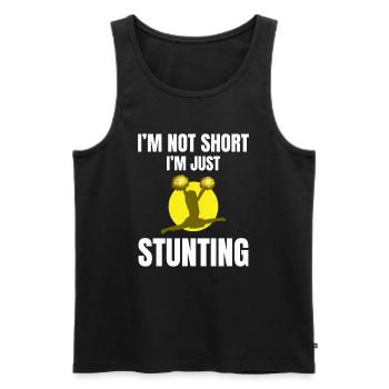 Pom-pom girl Cheerleading Girl Cheering Cheer Squad - Débardeur bio Premium Homme - noir - Devant - Michal (187cm)