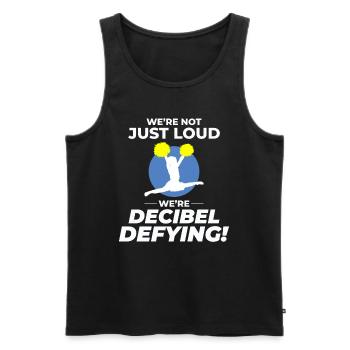 Pom-pom girl Cheerleading Girl Cheering Cheer Squad - Débardeur bio Premium Homme - noir - Devant - Michal (187cm)
