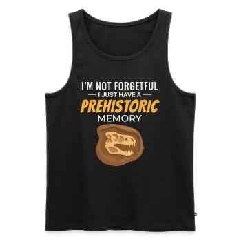 Fossilienjagd Paläontologie Sammler Geologie - Männer Premium Bio Tank Top - Schwarz - Vorne - AI Model Male 178 light (178cm)