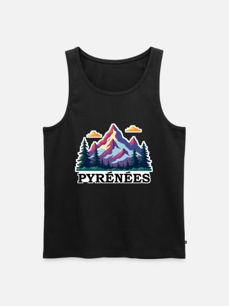 Pyrenaeen Pyrenees - Men's Premium Organic Tank Top - black