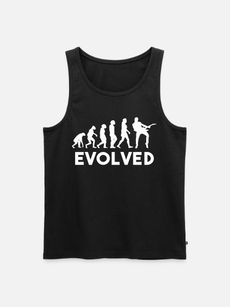 Bassist Bass Guitarre - Men's Premium Organic Tank Top - black