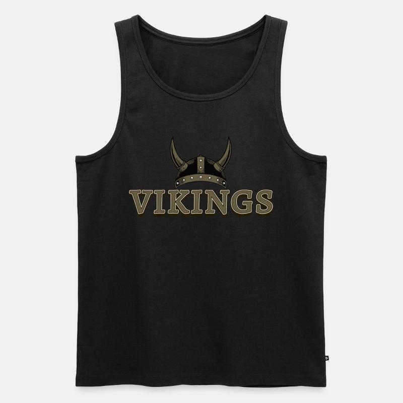 VIKINGS - Männer Premium Bio Tank Top - undefined