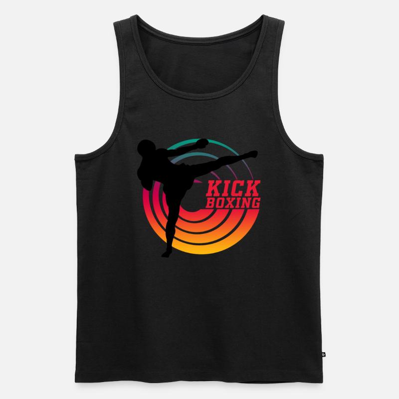 KICKBOXING - Kick Boxer - Männer Premium Bio Tank Top - undefined