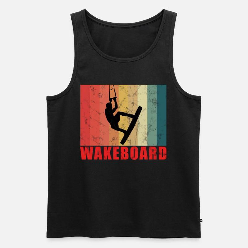 WAKEBOARD - Männer Premium Bio Tank Top - undefined