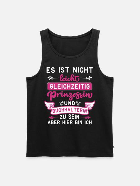 Buchhalter Buchhalter Buchhaltung - Männer Premium Bio Tank Top - Schwarz