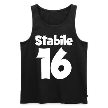 16 Geburtstag Junge Geschenk lustig 16. Ehrentag - Männer Premium Bio Tank Top - Schwarz - Vorne - Michal (187cm)