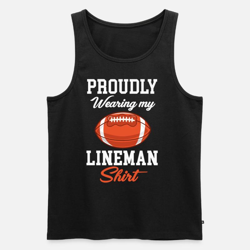 Pfannkuchen Verteilen Lustiger - Männer Premium Bio Tank Top - Schwarz