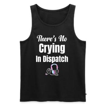 The Dispatch First Responders Service offers - Men's Premium Organic Tank Top - black - Front - AI Model Male 178 light (178cm)