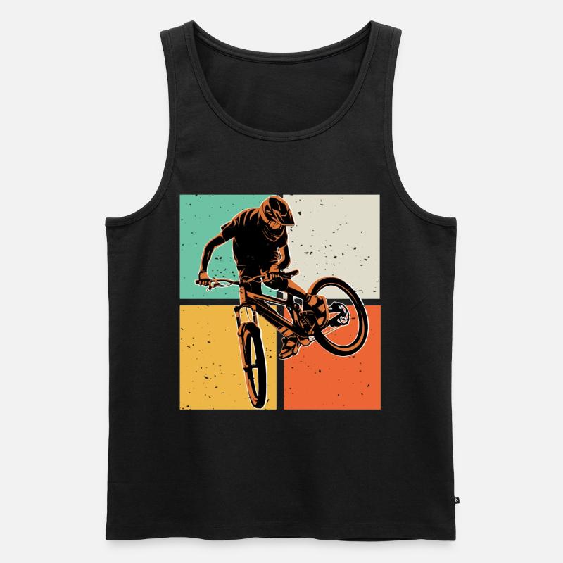 1 45 - Männer Premium Bio Tank Top - Schwarz