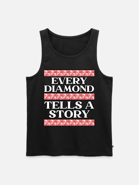 Diamond Painting Tools Diamond Painter - Men's Premium Organic Tank Top - black