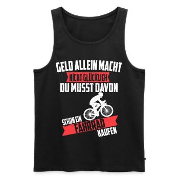 Vélo Vélo Cadeau - Débardeur bio Premium Homme - noir - Devant - Michal (187cm)