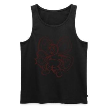 Table Tennis Bee Ping-Pong Outfit Bees - Débardeur bio Premium Homme - noir - Devant - Michal (187cm)