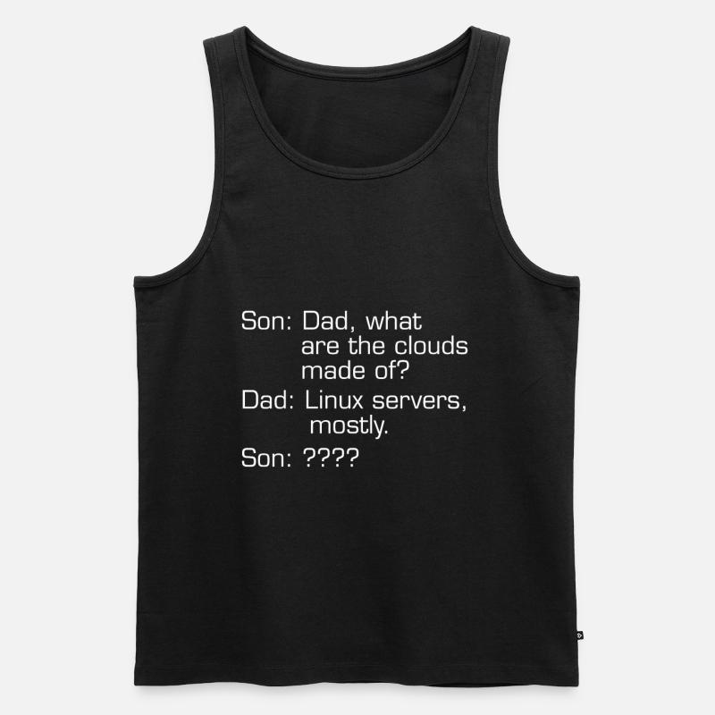 Webentwickler Computer-Programmierer Software-Codi - Männer Premium Bio Tank Top - Schwarz