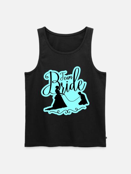 Team Bride Wedding Hen - Men's Premium Organic Tank Top - black