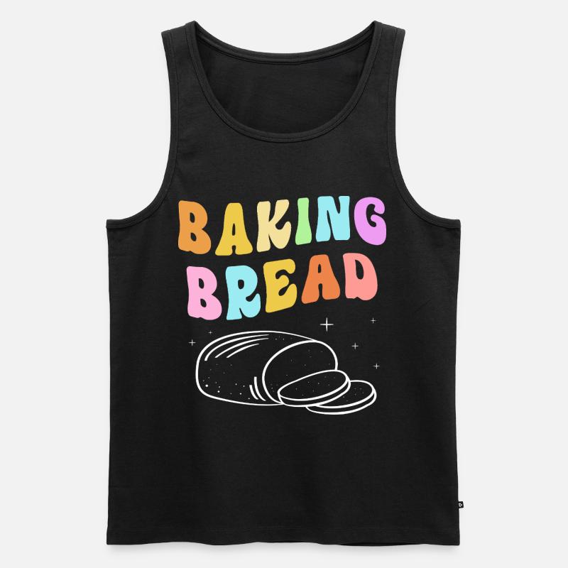 Baker Baker Baking - Men's Premium Organic Tank Top - black
