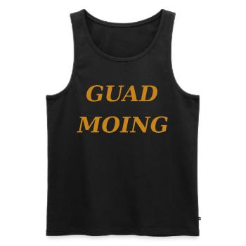 bayrisch guten morgen - Männer Premium Bio Tank Top - Schwarz - Vorne - Michal (187cm)