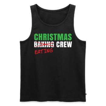 Christmas Food Crew - Chemise de Noël - Débardeur bio Premium Homme - noir - Devant - AI Model Male 178 light (178cm)