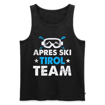 Apres Ski Tirol Team Skiurlaub Autriche Party - Débardeur bio Premium Homme - noir - Devant - Michal (187cm)