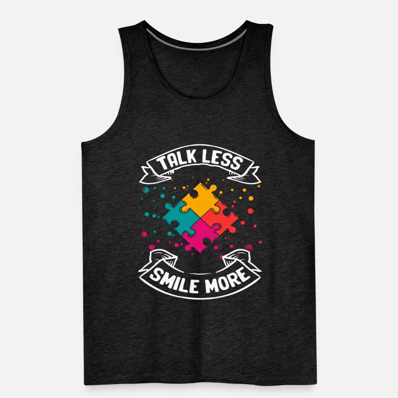 Autismus Männer Premium Bio Tank Top