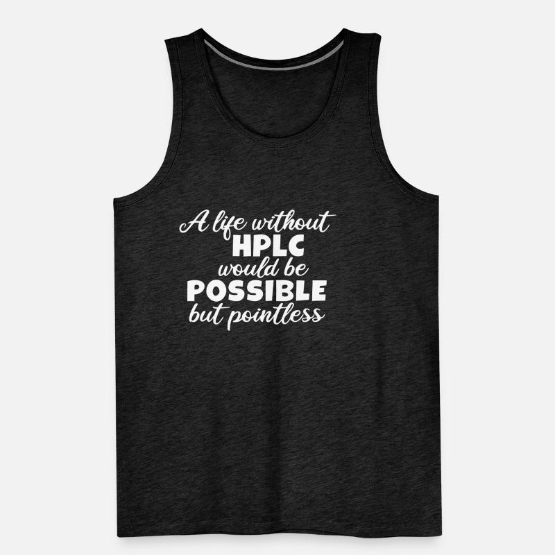 High Performance Liquid Chromatography HPLC Men's Premium Organic Tank Top