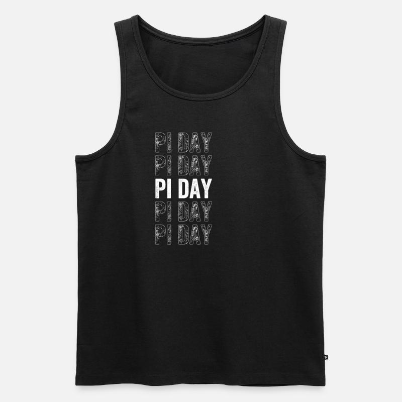Pi Day 2024 - Männer Premium Bio Tank Top - Schwarz