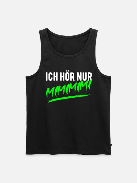 mimimimi - Männer Premium Bio Tank Top - Schwarz