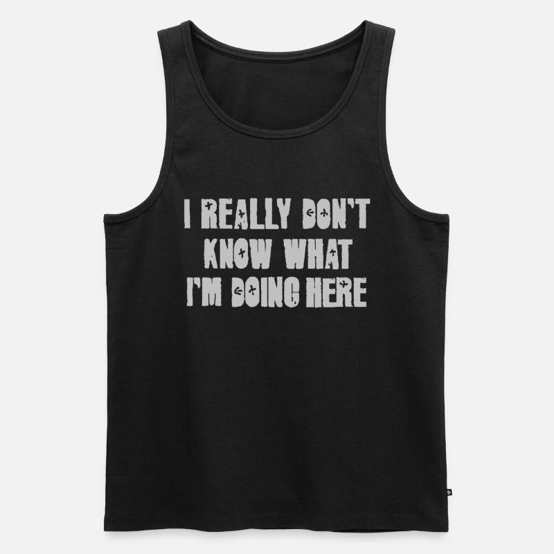 RS IRDKWIDH - Männer Premium Bio Tank Top - Schwarz