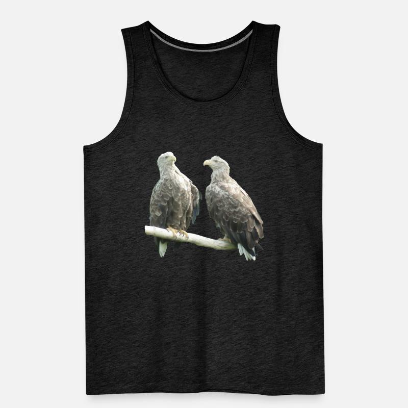 Pygargue à queue blanche Débardeur bio Premium Homme